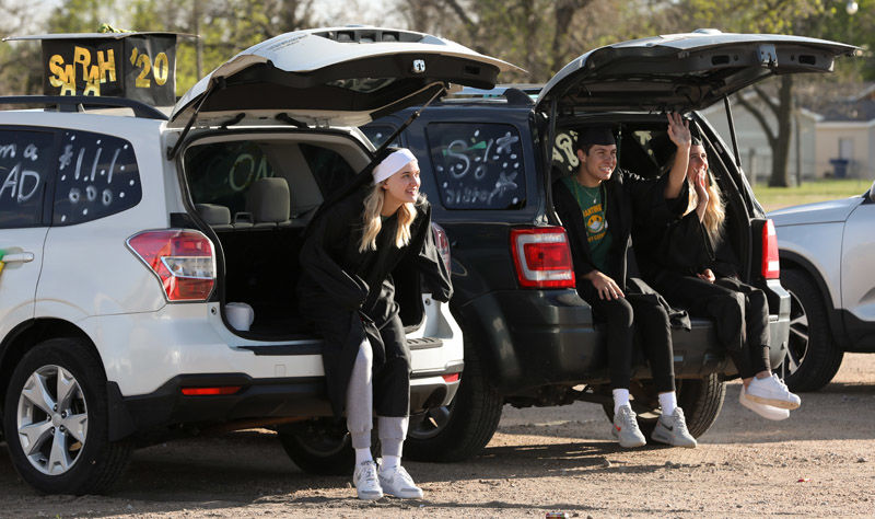 KCHS senior drive-thru